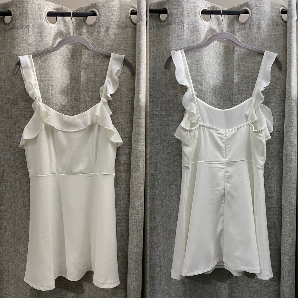Revolve White Dress
